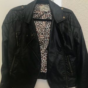 Vegan Leather Jacket